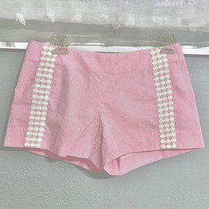 Lilly Pulitzer Pink Seersucker Liza Short